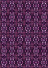 Machine Washable Transitional Purple Lily Purple Rug, wshpat294pur