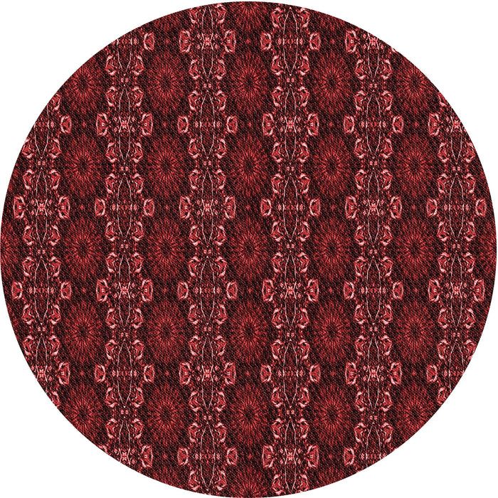 Square Machine Washable Transitional Maroon Red Rug in a Living Room, wshpat294rd