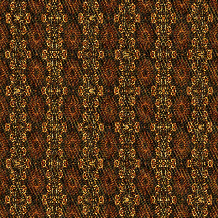 Round Patterned Red Rug, pat294yw