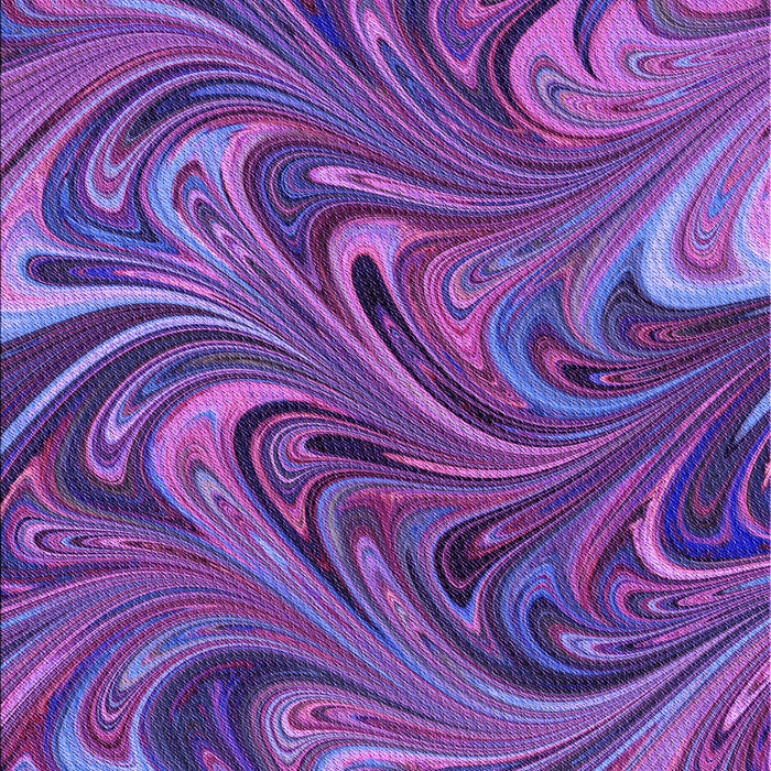 Machine Washable Transitional Bright Purple Rug, wshpat2940pur