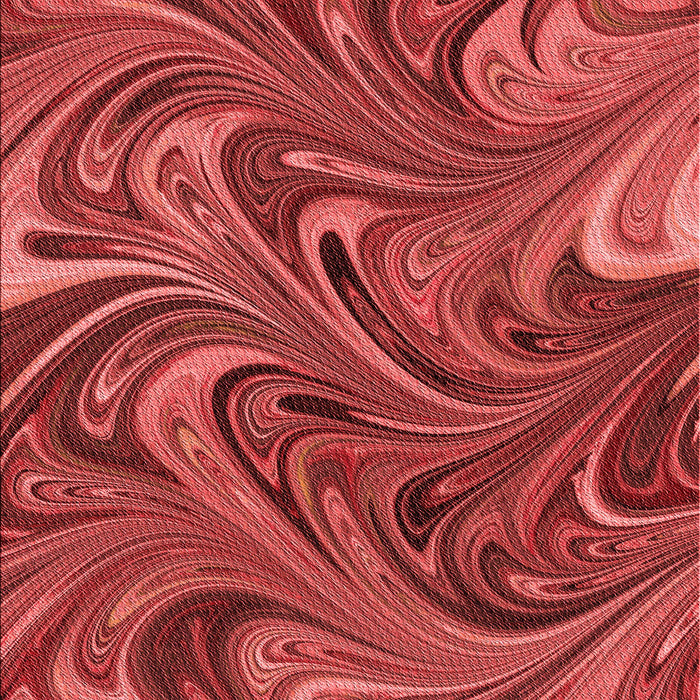 Patterned Orange Rug, pat2940rd