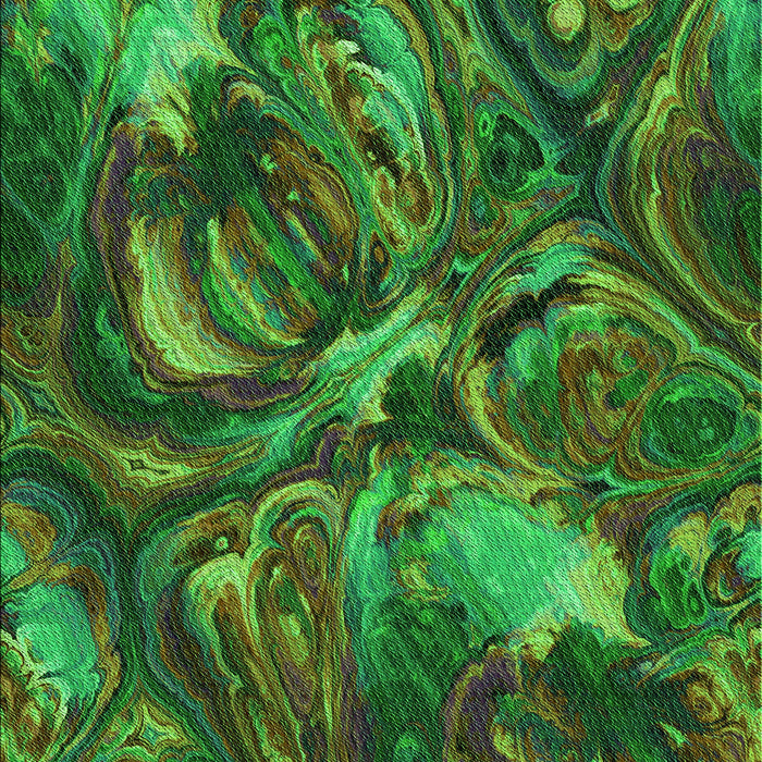 Patterned Dark Forest Green Rug, pat2941grn