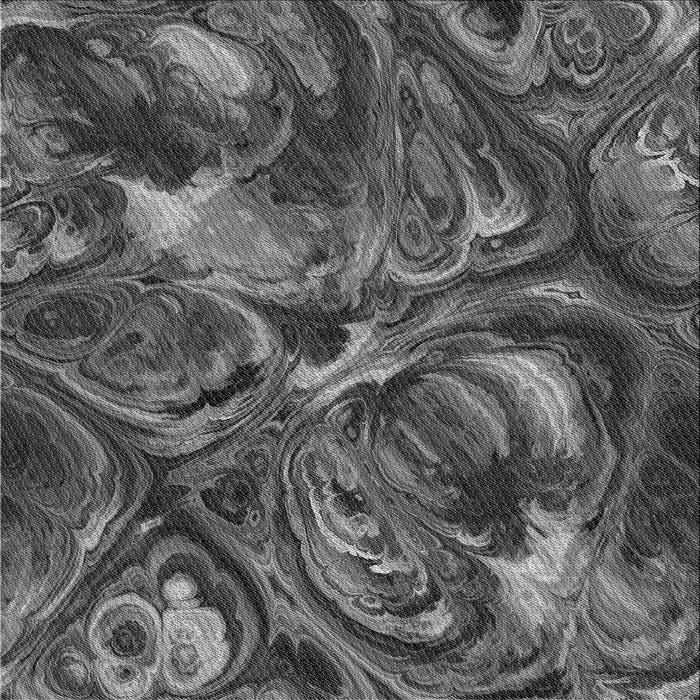 Round Machine Washable Transitional Dark Gray Black Rug, wshpat2941gry