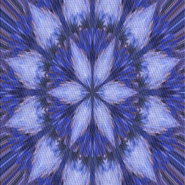 Patterned Light Slate Blue Rug, pat2942blu