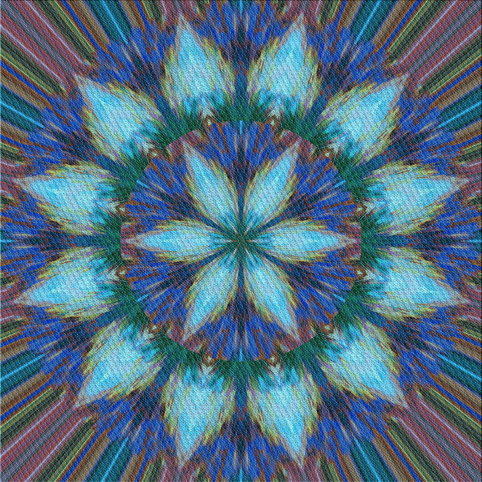 Round Machine Washable Transitional Purple Haze Purple Rug, wshpat2942lblu