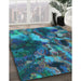 Machine Washable Transitional Blue Rug in a Family Room, wshpat2943lblu