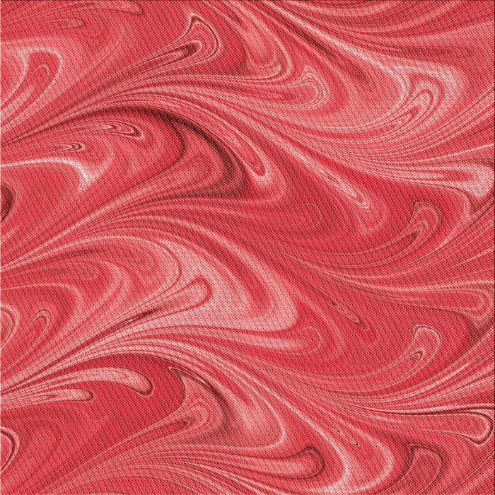 Round Patterned Red Rug, pat2944rd