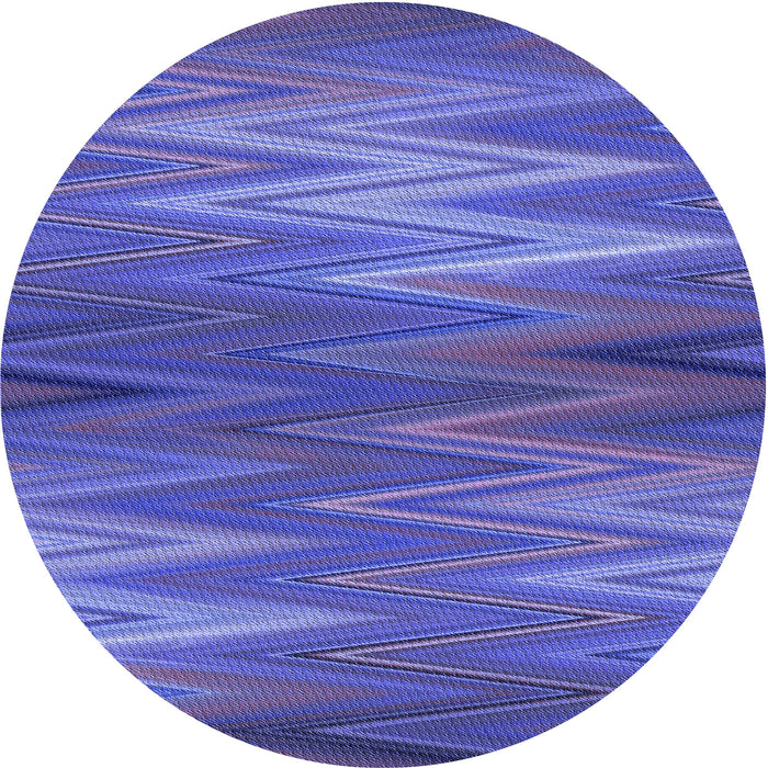 Square Patterned Blue Rug, pat2945blu