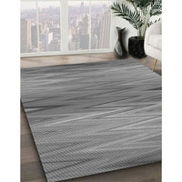 Patterned Ash Gray Rug, pat2945gry