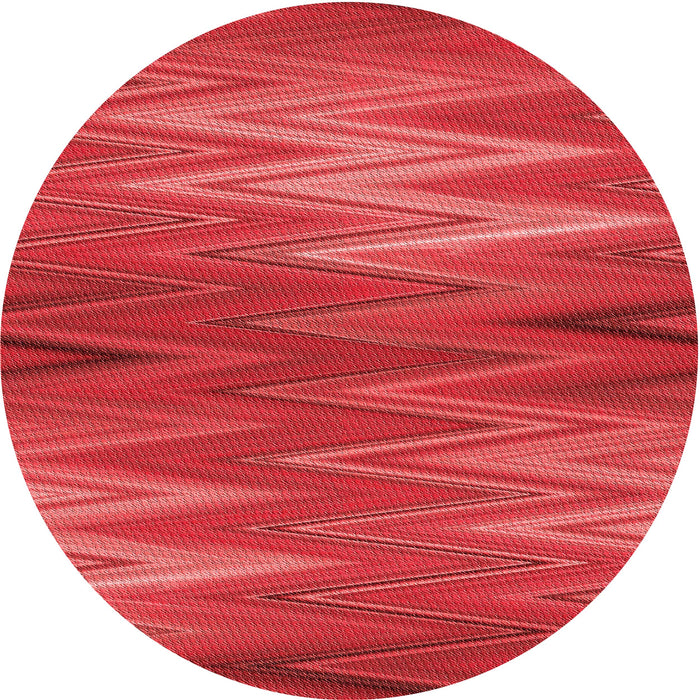 Square Patterned Red Rug, pat2945rd
