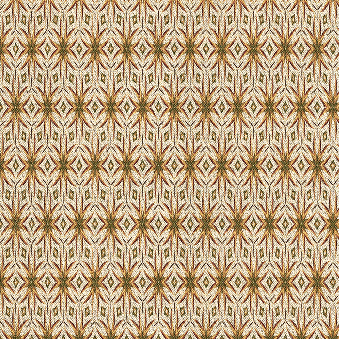 Patterned Khaki Gold Rug, pat2946brn