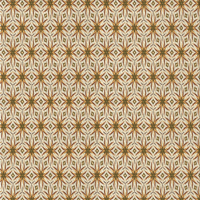Round Machine Washable Transitional Khaki Gold Rug, wshpat2946brn