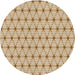 Square Machine Washable Transitional Khaki Gold Rug in a Living Room, wshpat2946brn