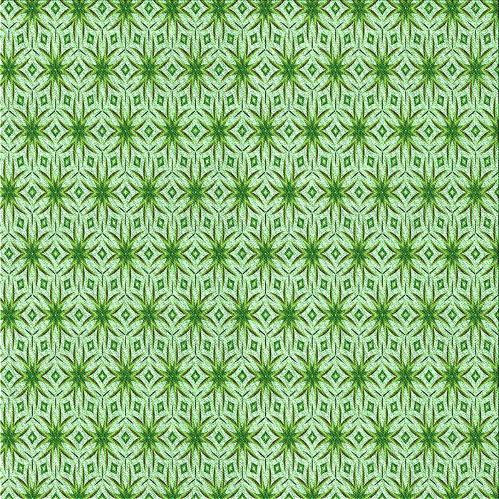 Round Machine Washable Transitional Green Rug, wshpat2946grn