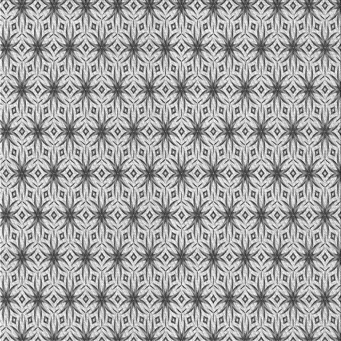 Round Patterned Smokey Gray Rug, pat2946gry