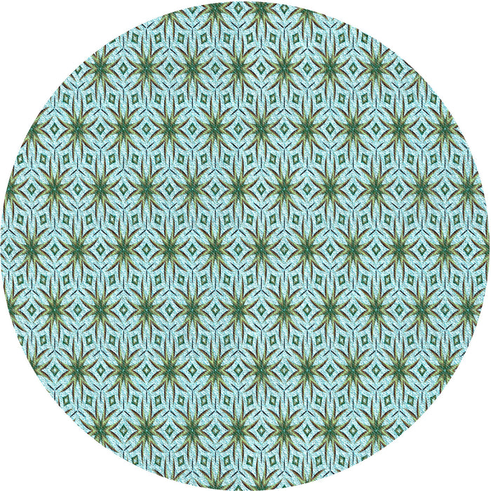 Square Machine Washable Transitional Blue Rug in a Living Room, wshpat2946lblu