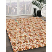 Patterned Khaki Gold Rug, pat2946org