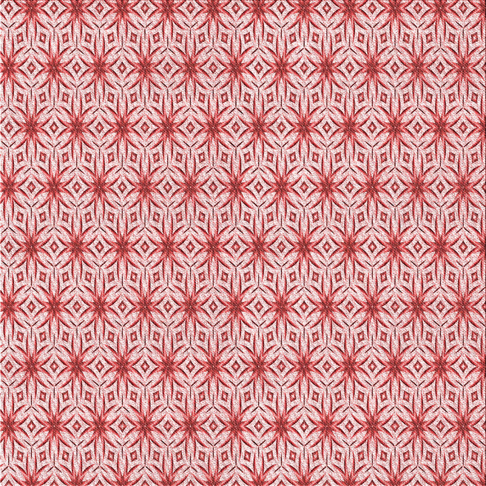 Round Patterned Red Rug, pat2946rd