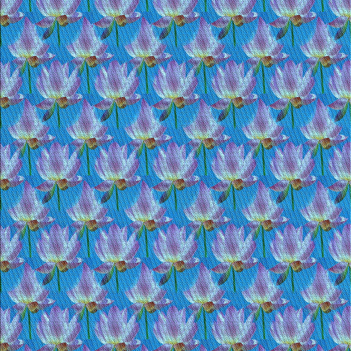 Patterned Royal Blue Rug, pat2947lblu