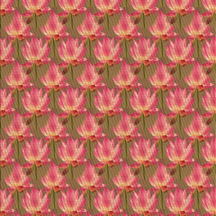 Patterned Red Rug, pat2947org