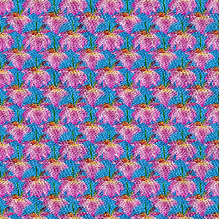 Sideview of Machine Washable Transitional Koi Blue Rug, wshpat2947