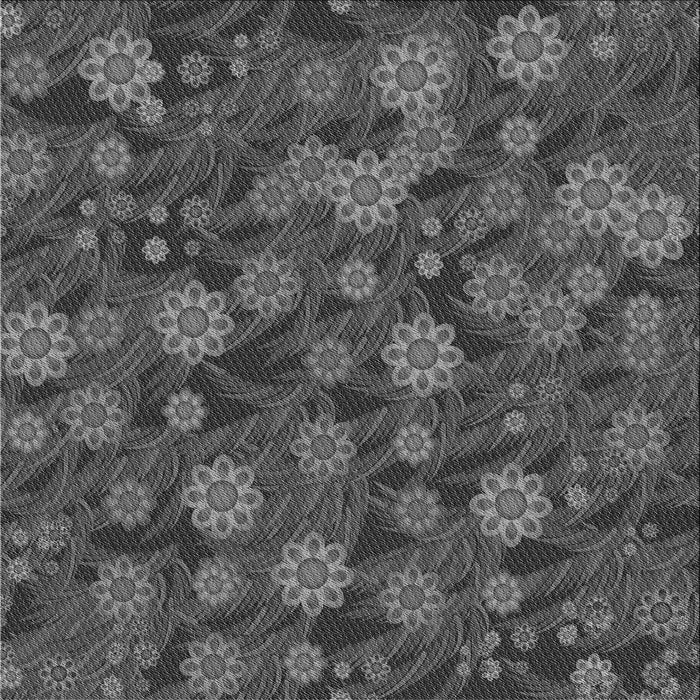 Round Machine Washable Transitional Platinum Gray Rug, wshpat2948gry