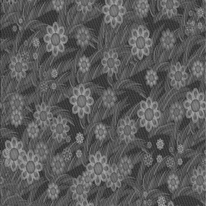 Machine Washable Transitional Platinum Gray Rug, wshpat2948gry