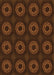 Patterned Mahogany Brown Rug, pat2949org