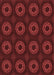 Patterned Maroon Red Rug, pat2949rd