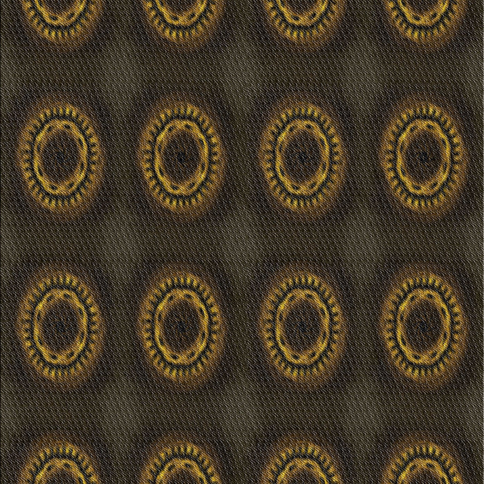 Patterned Brown Novelty Rug, pat2949