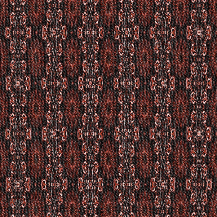 Machine Washable Transitional Chestnut Brown Rug, wshpat294