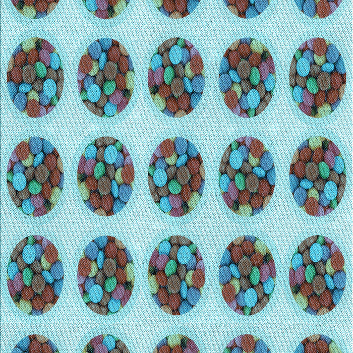 Machine Washable Transitional Marble Blue Rug, wshpat295lblu