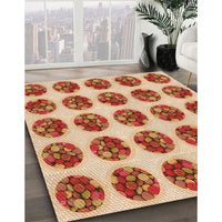 Patterned Red Rug, pat295org