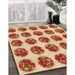 Machine Washable Transitional Red Rug in a Family Room, wshpat295org