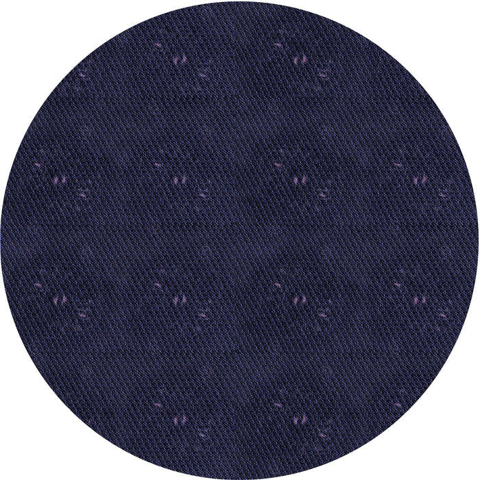 Square Patterned Midnight Gray Rug, pat2950blu