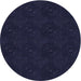 Square Patterned Midnight Gray Rug, pat2950blu