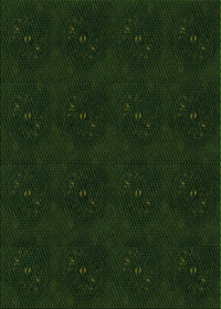 Machine Washable Transitional Deep Emerald Green Rug, wshpat2950grn