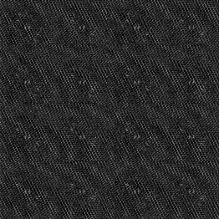 Round Machine Washable Transitional Black Rug, wshpat2950gry