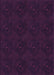 Patterned Purple Rug, pat2950pur
