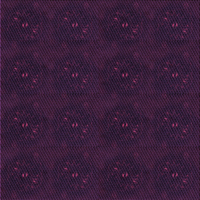 Round Patterned Purple Rug, pat2950pur