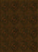 Patterned Dark Bronze Brown Rug, pat2950yw