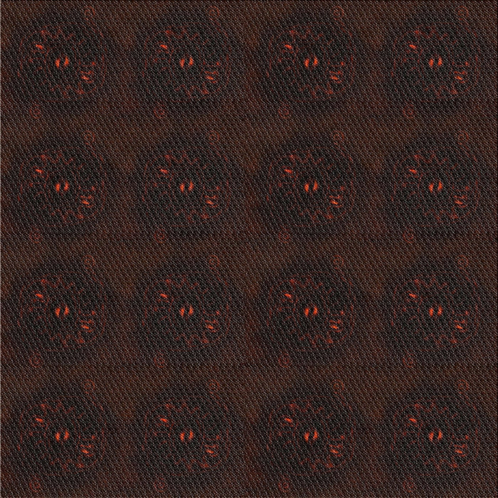 Sideview of Patterned Black Abstract Machine Washable Rug, wshpat2950