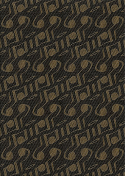 Patterned Black Abstract Machine Washable Rug, wshpat2951