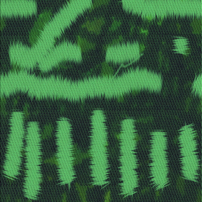 Machine Washable Transitional Dark Forest Green Rug, wshpat2952grn