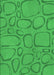 Machine Washable Transitional Neon Green Rug, wshpat2953grn