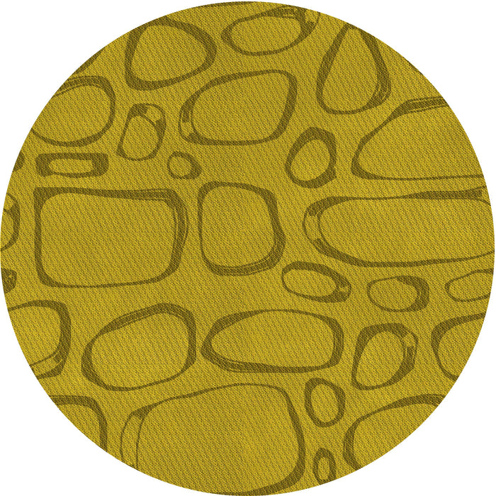 Square Machine Washable Transitional Dark Bisque Brown Rug in a Living Room, wshpat2953yw