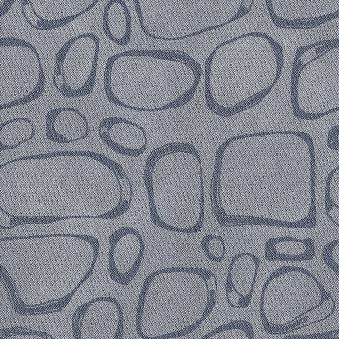 Patterned Purple Navy Blue Abstract Machine Washable Rug, wshpat2953