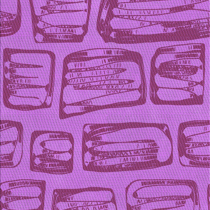 Machine Washable Transitional Bright Neon Pink Purple Rug, wshpat2954pur