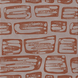 Sideview of Machine Washable Transitional Tan Brown Rug, wshpat2954