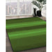 Machine Washable Transitional Dark Lime Green Rug in a Family Room, wshpat2956grn